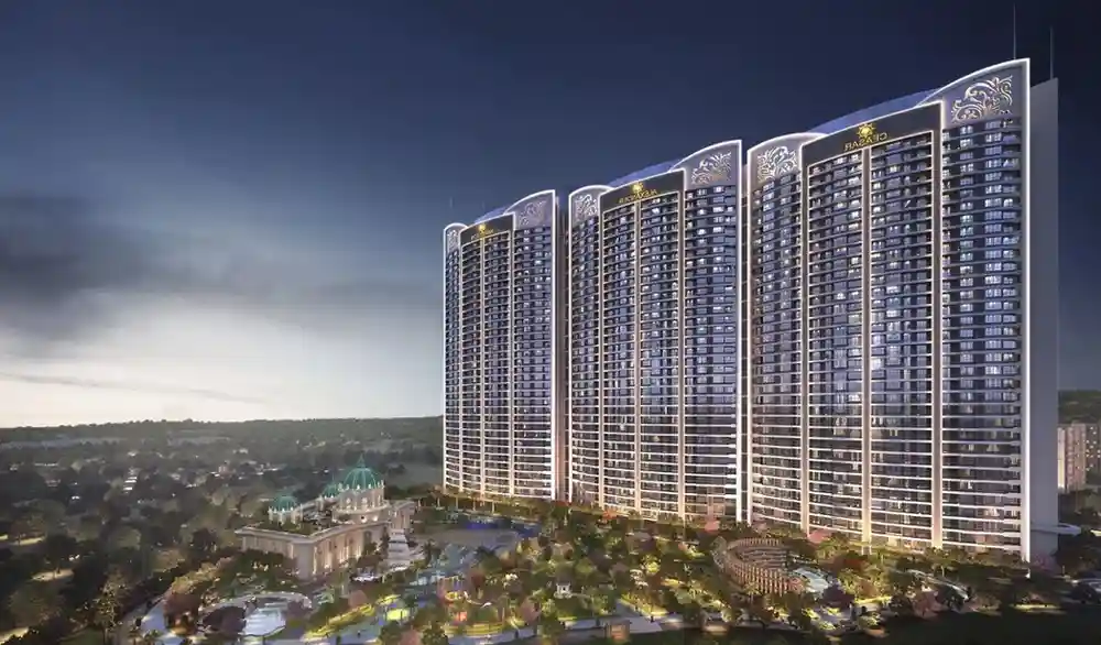 Sai World One Nerul luxury apartments exterior view
